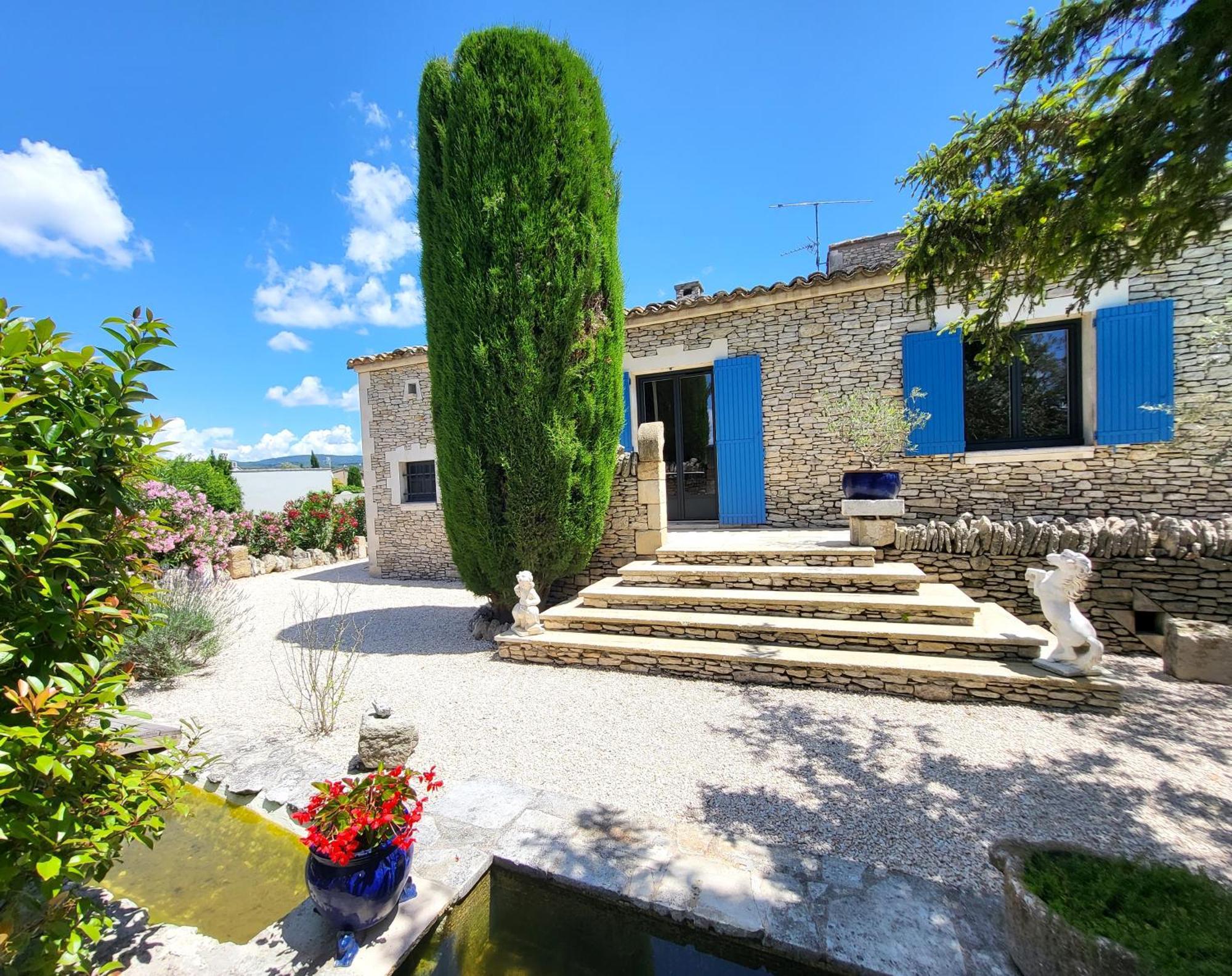 "La Massette Du Cheval Blanc" Villa De Caractere En Pierre L'Isle-sur-la-Sorgue Exterior photo